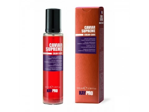 KAY PRO CAVIAR SUPREME serumas su ikrais dažytiems ir nualintiems plaukams 100 ml KAY PRO CAVIAR SUPREME serumas su ikrais dažytiems ir nualintiems plaukams 100 ml